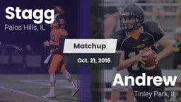Matchup: Stagg  vs. Andrew  2016