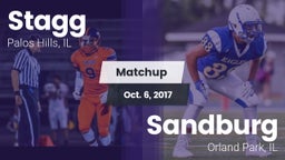 Matchup: Stagg  vs. Sandburg  2017