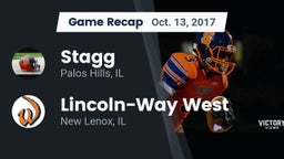 Recap: Stagg  vs. Lincoln-Way West  2017