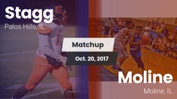Matchup: Stagg  vs. Moline  2017
