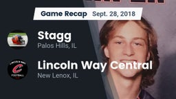 Recap: Stagg  vs. Lincoln Way Central  2018