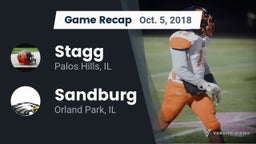 Recap: Stagg  vs. Sandburg  2018