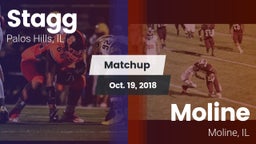 Matchup: Stagg  vs. Moline  2018