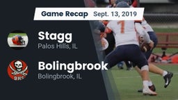 Recap: Stagg  vs. Bolingbrook  2019