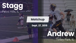 Matchup: Stagg  vs. Andrew  2019