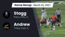 Recap: Stagg  vs. Andrew  2021