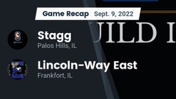 Recap: Stagg  vs. Lincoln-Way East  2022