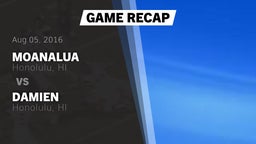 Recap: Moanalua  vs. Damien  2016