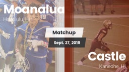 Matchup: Moanalua  vs. Castle  2019
