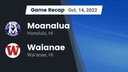 Recap: Moanalua  vs. Waianae  2022