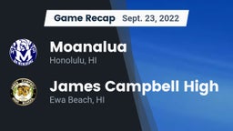Recap: Moanalua  vs. James Campbell High  2022