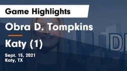 Obra D. Tompkins  vs Katy (1) Game Highlights - Sept. 15, 2021