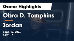 Obra D. Tompkins  vs Jordan  Game Highlights - Sept. 19, 2023