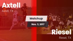 Matchup: Axtell  vs. Riesel  2017