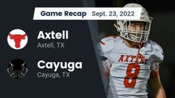 Recap: Axtell  vs. Cayuga  2022