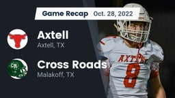 Recap: Axtell  vs. Cross Roads  2022