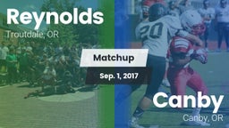 Matchup: Reynolds  vs. Canby  2017