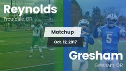 Matchup: Reynolds  vs. Gresham  2017