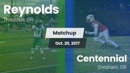 Matchup: Reynolds  vs. Centennial  2017