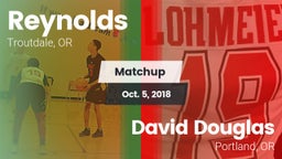 Matchup: Reynolds  vs. David Douglas  2018