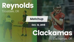 Matchup: Reynolds  vs. Clackamas  2018