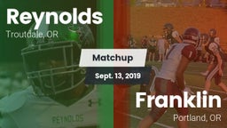 Matchup: Reynolds  vs. Franklin  2019