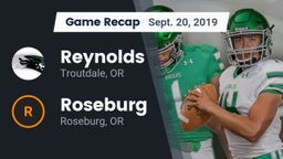 Recap: Reynolds  vs. Roseburg  2019