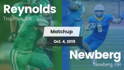 Matchup: Reynolds  vs. Newberg  2019