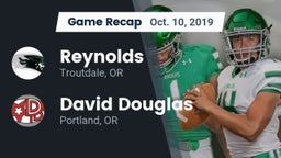 Recap: Reynolds  vs. David Douglas  2019
