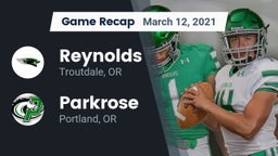 Recap: Reynolds  vs. Parkrose  2021