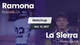 Matchup: Ramona vs. La Sierra  2017