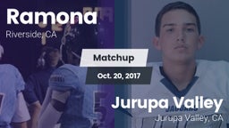 Matchup: Ramona vs. Jurupa Valley  2017