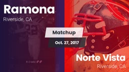 Matchup: Ramona vs. Norte Vista  2017