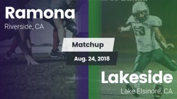 Matchup: Ramona vs. Lakeside  2018