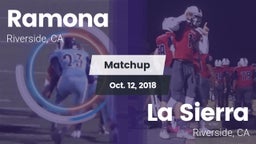 Matchup: Ramona vs. La Sierra  2018