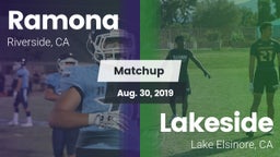 Matchup: Ramona vs. Lakeside  2019