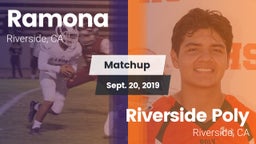 Matchup: Ramona vs. Riverside Poly  2019