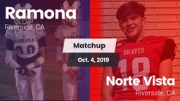 Matchup: Ramona vs. Norte Vista  2019