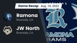 Recap: Ramona  vs. JW North  2022