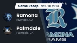 Recap: Ramona  vs. Palmdale  2023