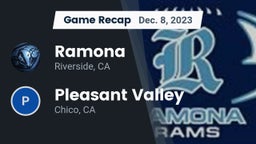 Recap: Ramona  vs. Pleasant Valley  2023