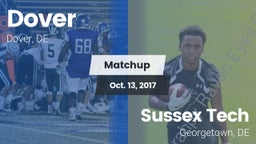 Matchup: Dover  vs. Sussex Tech  2017