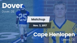 Matchup: Dover  vs. Cape Henlopen  2017