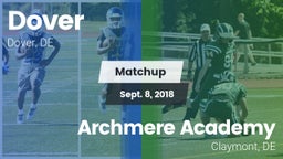 Matchup: Dover  vs. Archmere Academy  2018