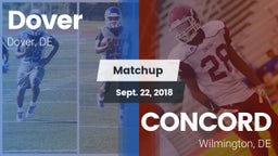 Matchup: Dover  vs. CONCORD  2018
