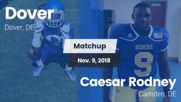 Matchup: Dover  vs. Caesar Rodney  2018