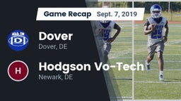 Recap: Dover  vs. Hodgson Vo-Tech  2019