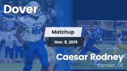 Matchup: Dover  vs. Caesar Rodney  2019