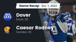 Recap: Dover  vs. Caesar Rodney  2022