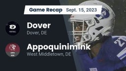 Recap: Dover  vs. Appoquinimink  2023